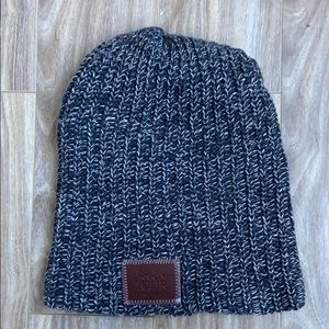 Love Your Melon dark grey beanie